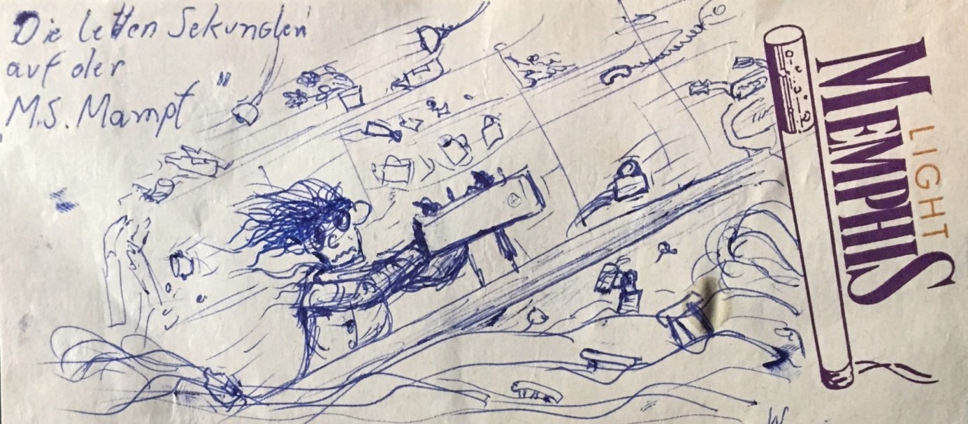 Die letzten Sekunden auf der MS Mampf Abschied von Mischi im Jazzlokal Mampf Frankfurt